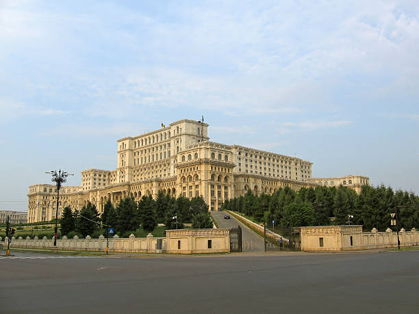 Palace Of The Parliament - angle view