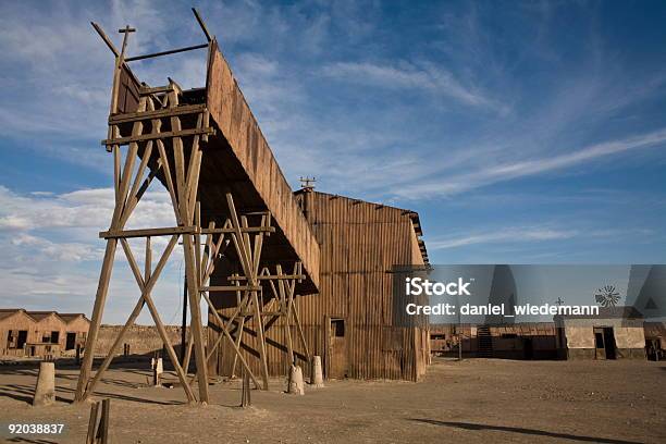 Abandonado La Ciudad De Santa Laura Y Humberstone Foto de stock y más banco de imágenes de Abandonado - Abandonado, América del Sur, Arquitectura