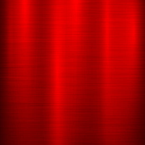 backgrounds_01_03_00-00_1007_01_ready Red metal abstract technology background with polished, brushed texture, chrome, silver, steel, aluminum for design concepts, wallpapers, web, prints, posters, interfaces. Vector illustration. abstract aluminum backgrounds close up stock illustrations