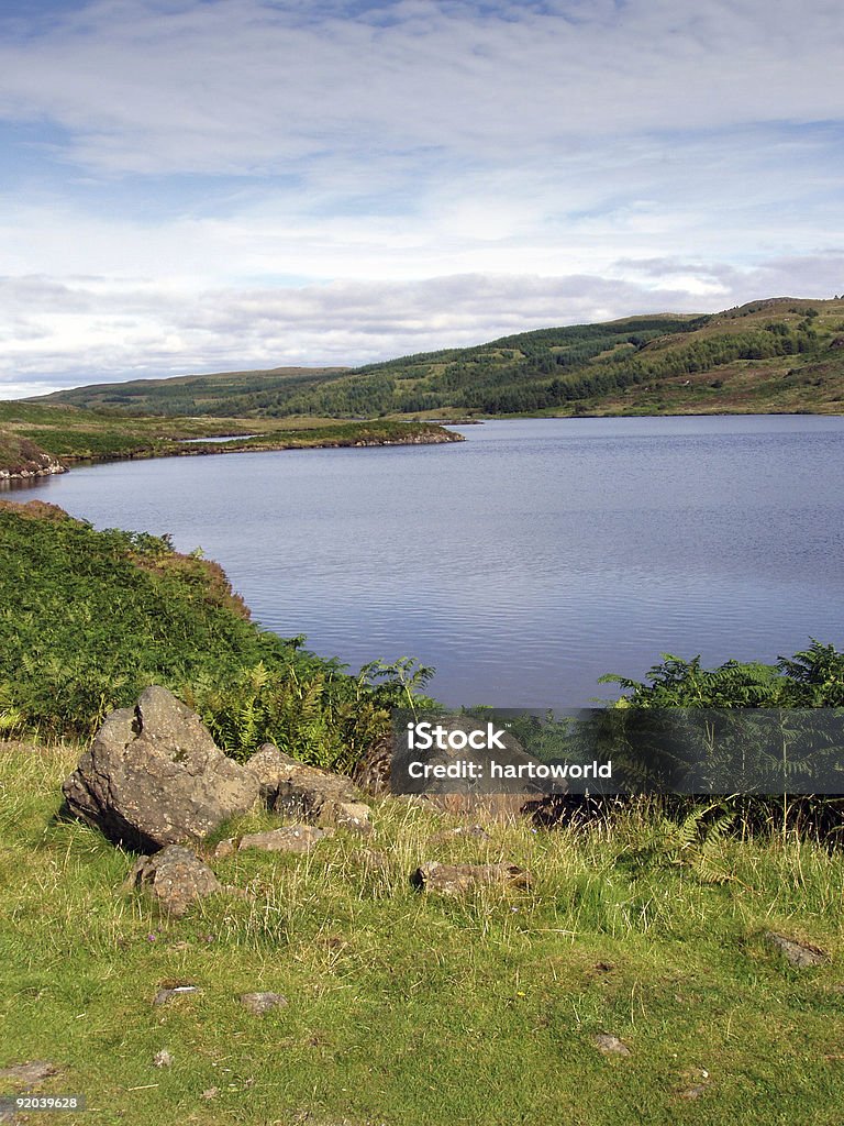 Scottish Loch  Color Image Stock Photo