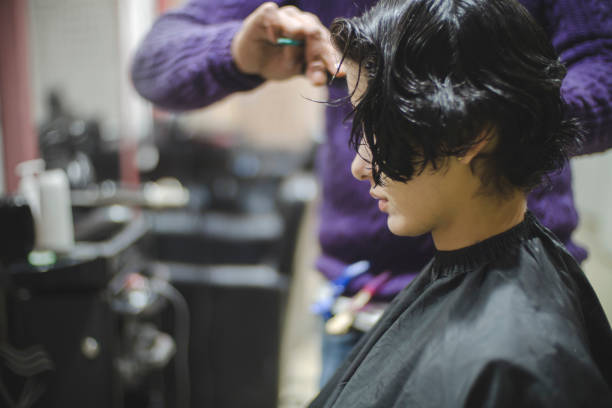 Young Woman Getting Hair Cut Stock Photo - Download Image Now - India, Beautician, Barber Shop - iStock Young Woman Getting Hair Cut Stock Photo - Download Image Now - India, Beautician, Barber Shop - iStock
