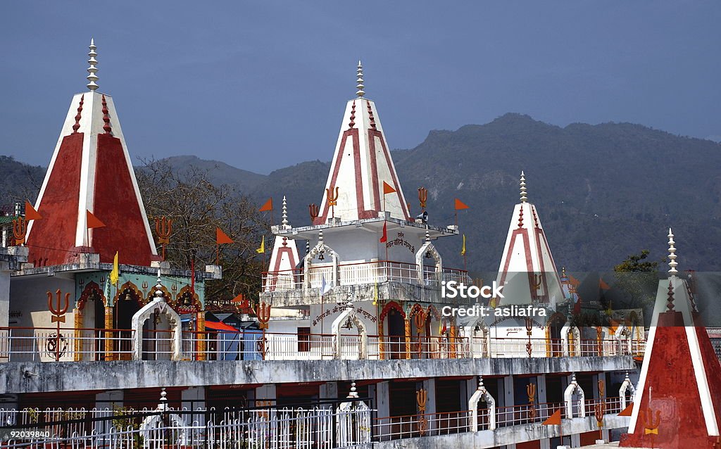 Templo de Rishikesh - Foto de stock de Aire libre libre de derechos