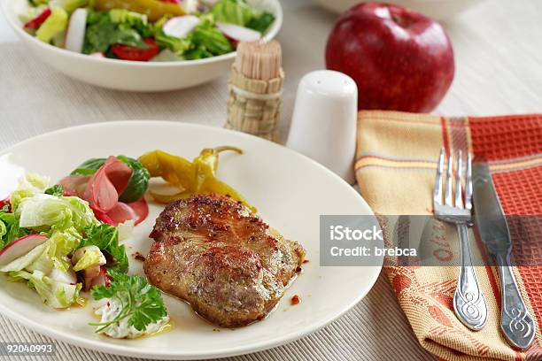 Steak Stockfoto und mehr Bilder von Dekorieren - Dekorieren, Erfrischung, Essbare Verzierung