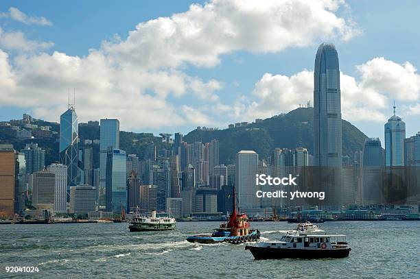 Hong Kong Victoria Habour - Fotografie stock e altre immagini di Affari - Affari, Ambientazione esterna, Asia