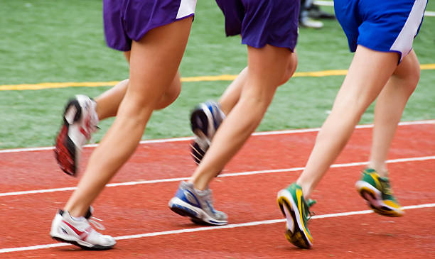 istock Cross country runners in sync 92041144