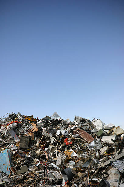 istock A junk yard with a large pile of junk 92041574