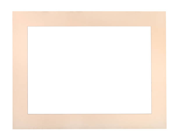 istock wide flat pale peach colored passe-partout 920416580