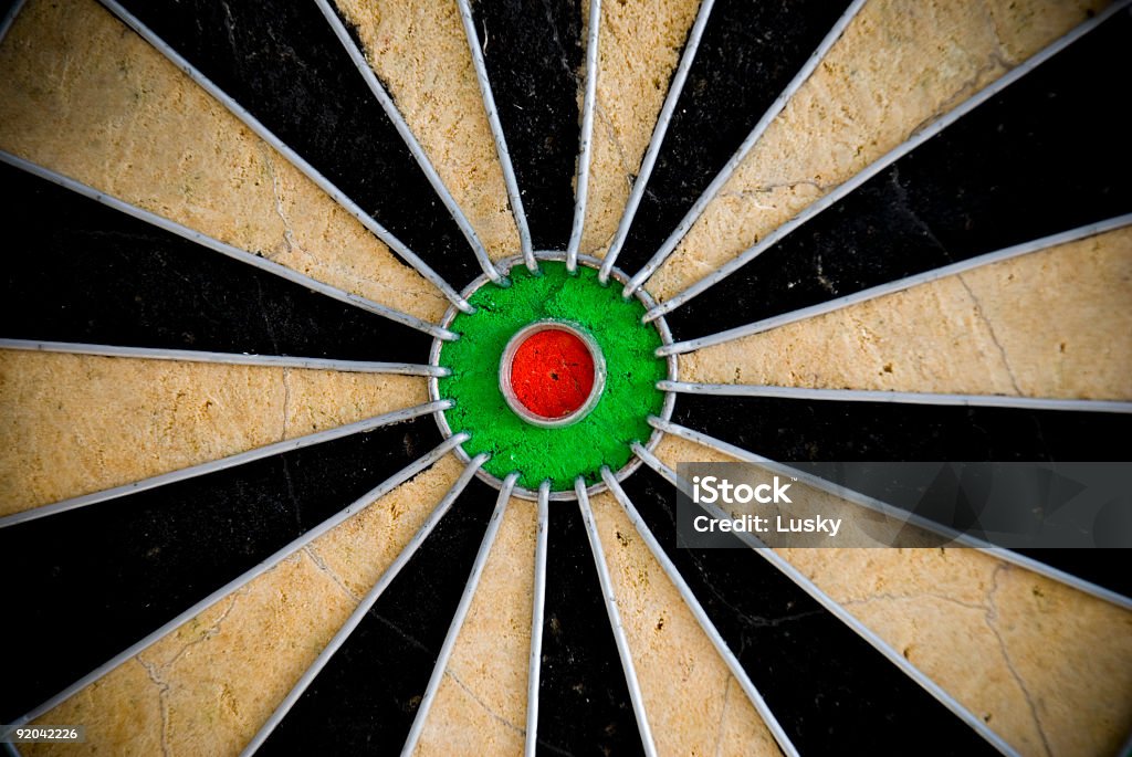 Bullseye - Foto de stock de Alvo royalty-free