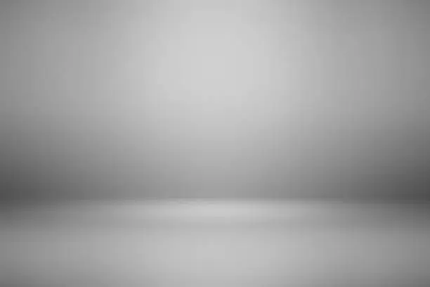 Photo of abstract gray background empty room use for display product