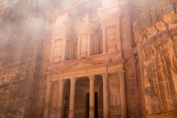 Petra, Jordan - fotografia de stock