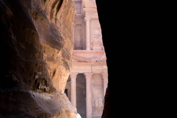 Petra, Jordania - foto de stock