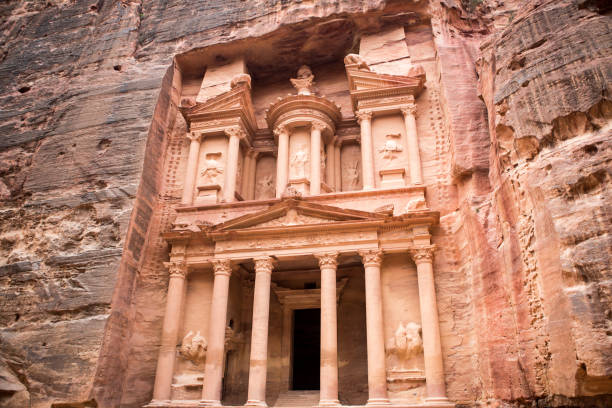 Petra Jordan - foto de stock