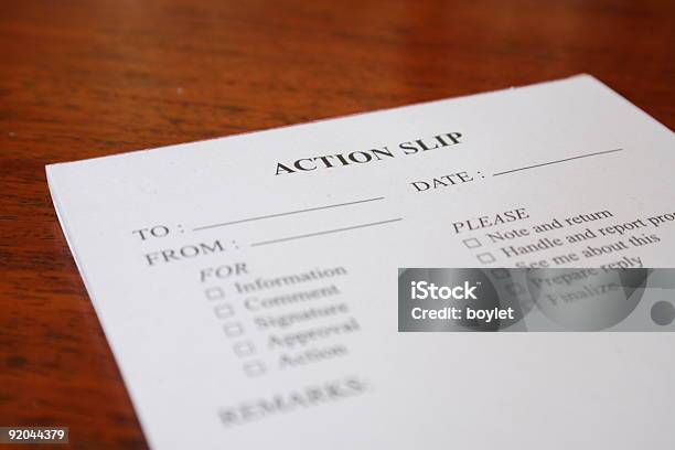 Action Slip3 Stockfoto und mehr Bilder von Abmachung - Abmachung, Anführen, Anleitung - Konzepte