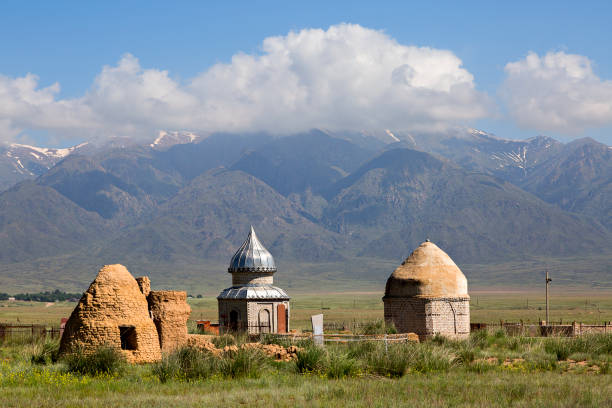 istock Cemetery in Kazakhstan. 920449550