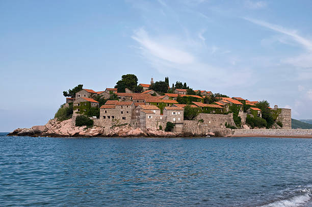 istock Sveti Stefan Peninsula, Montenegro 92045039