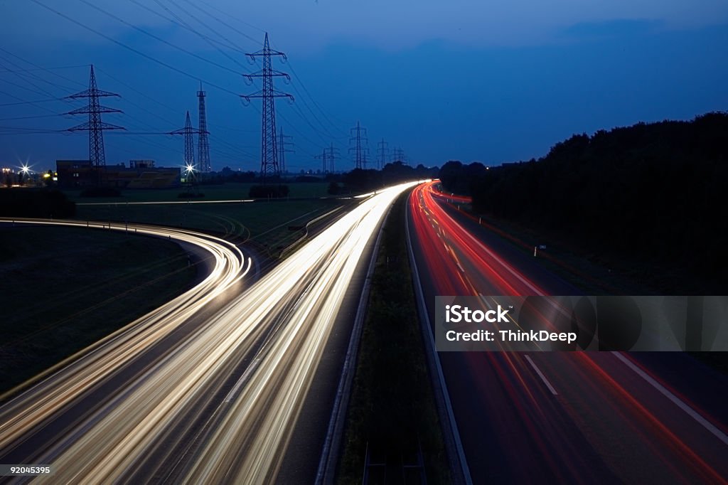 Nightride - Foto de stock de Rastros de luz libre de derechos