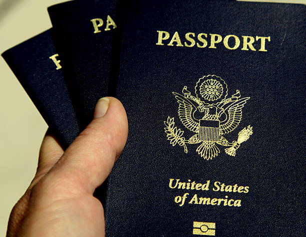 istock united states passport with v chip 92045575