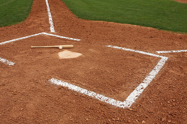 istock Baseball Field Infield and Batters Box 92045748