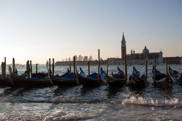 Canal de venecia  - foto de stock