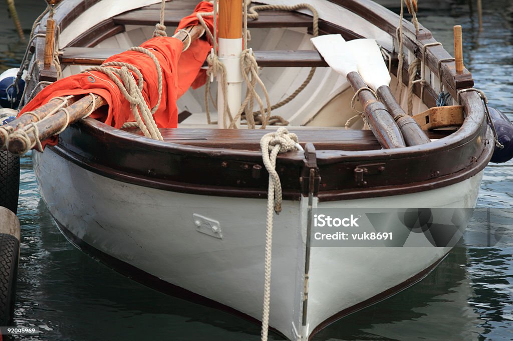 Clássico detalhes de barco a vela - Foto de stock de Antigo royalty-free