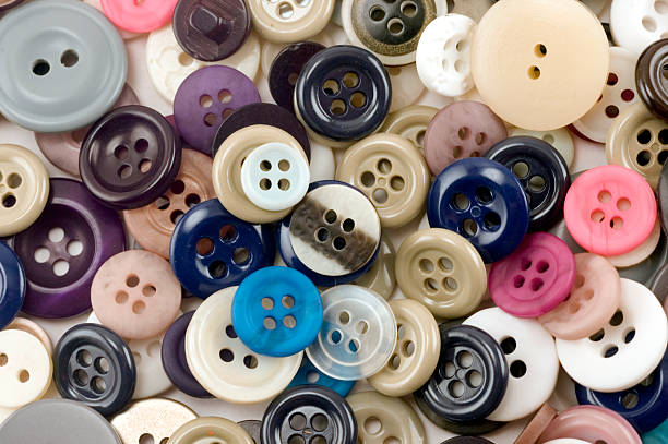 Sew Buttons stock photo