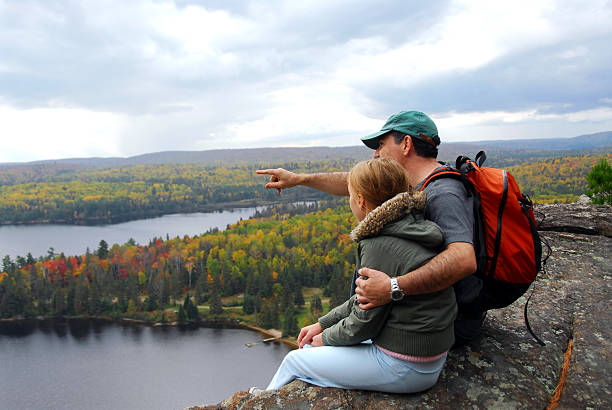 istock Family hill top 92047454