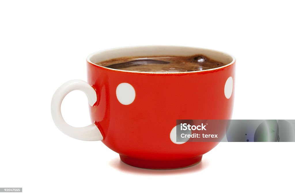 Taza de café rojo - Foto de stock de Café - Bebida libre de derechos