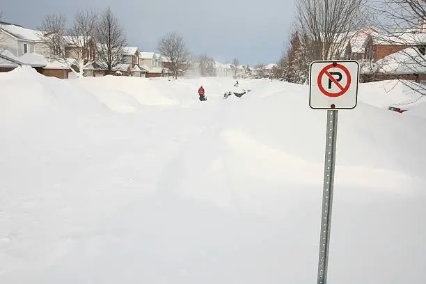 Photo of Snow-covered Street