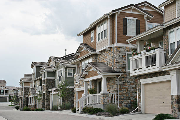 istock Single family home neighborhood 92048156