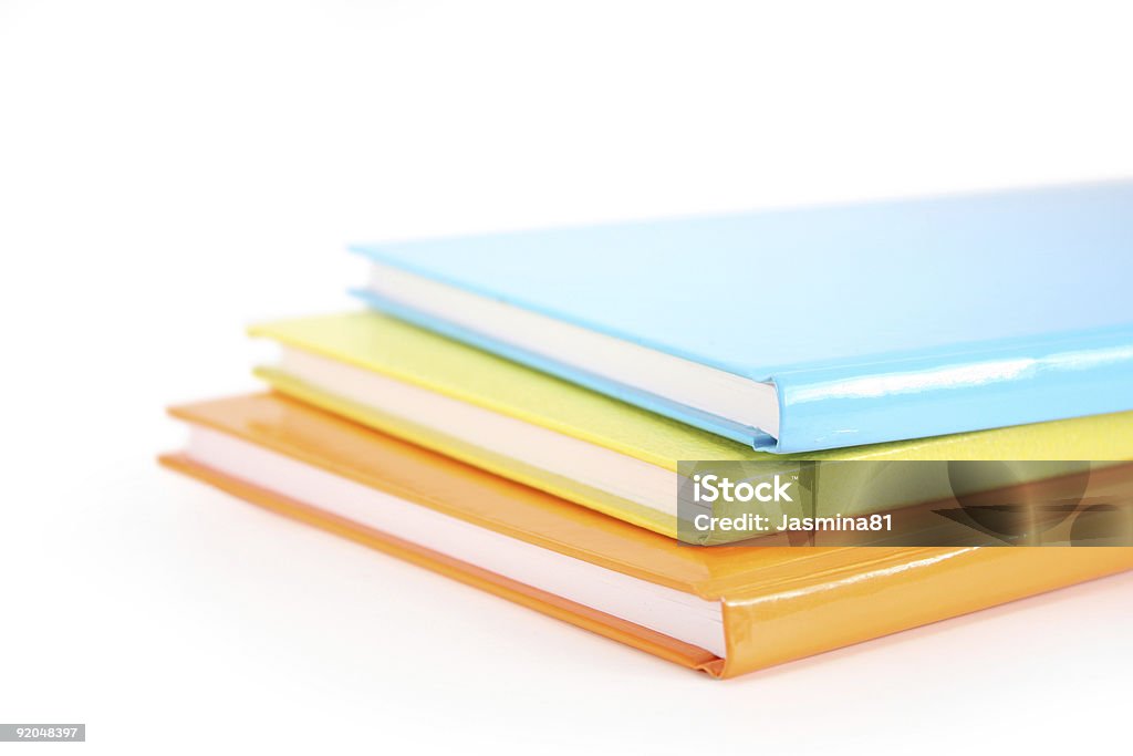 Stapel von notebooks - Lizenzfrei Blau Stock-Foto