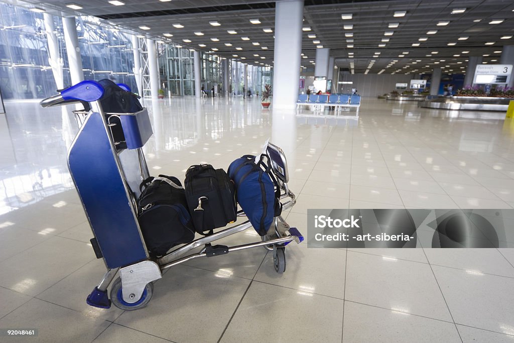 De bagagem - Foto de stock de Aeroporto royalty-free