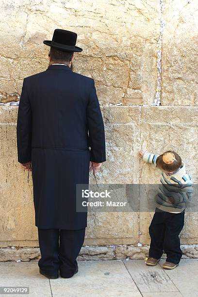 Prayers Stock Photo - Download Image Now - Judaism, Wailing Wall, Child