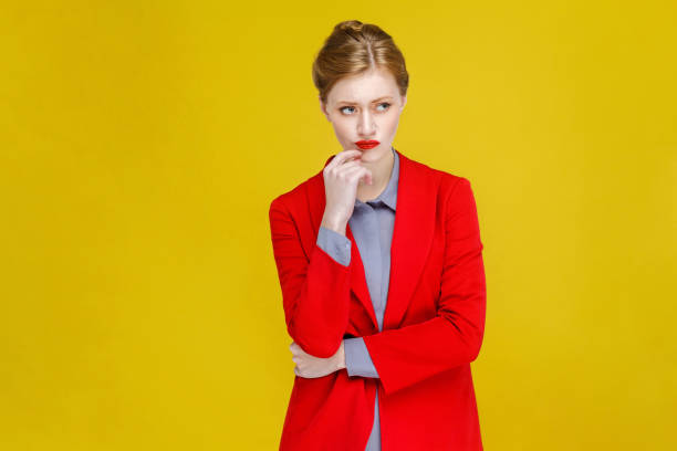 istock Thoughtful confident business woman thinking. 920497572