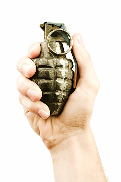 handgranate - hand grenade stock-fotos und bilder