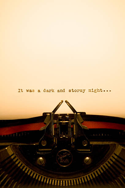 Typewriter - Short Story  short story stock pictures, royalty-free photos & images