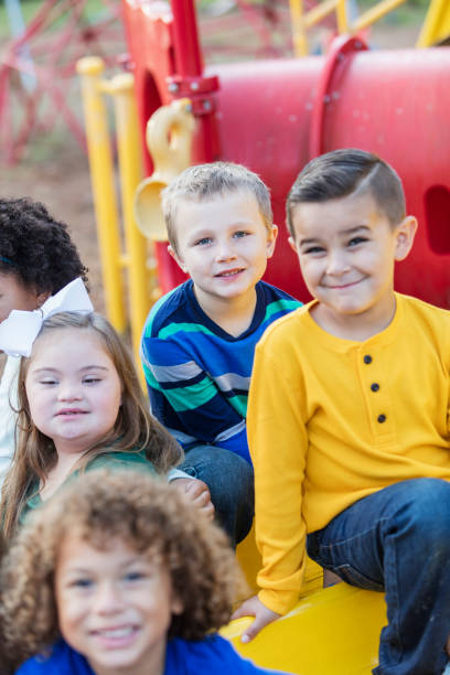 istock Multi-ethnic school children on playground 920503618