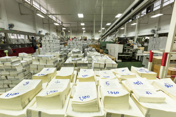 Specialized professional equipment for the manufacture of printed products in the printing house