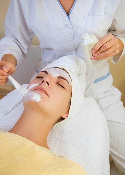 istock Beautiful girl in spa salon 92050452