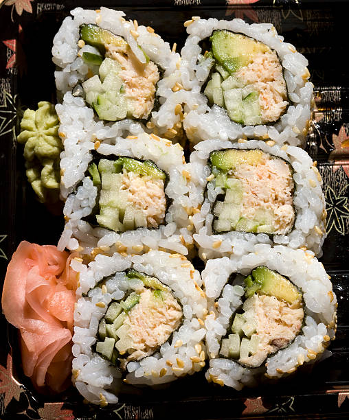istock A Plate of Tuna Sushi 92050481