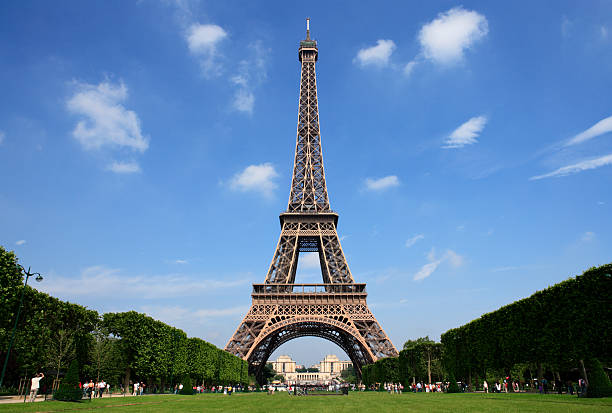 Paris - the Eiffel Tower stock photo