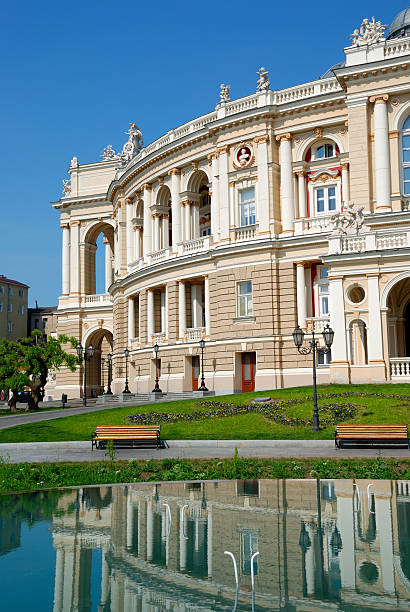 istock Facade of opera house in Odessa, Ukraine 92051498