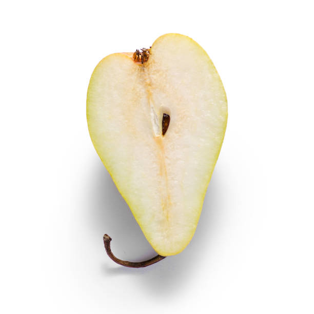 Pear on a white background isolation