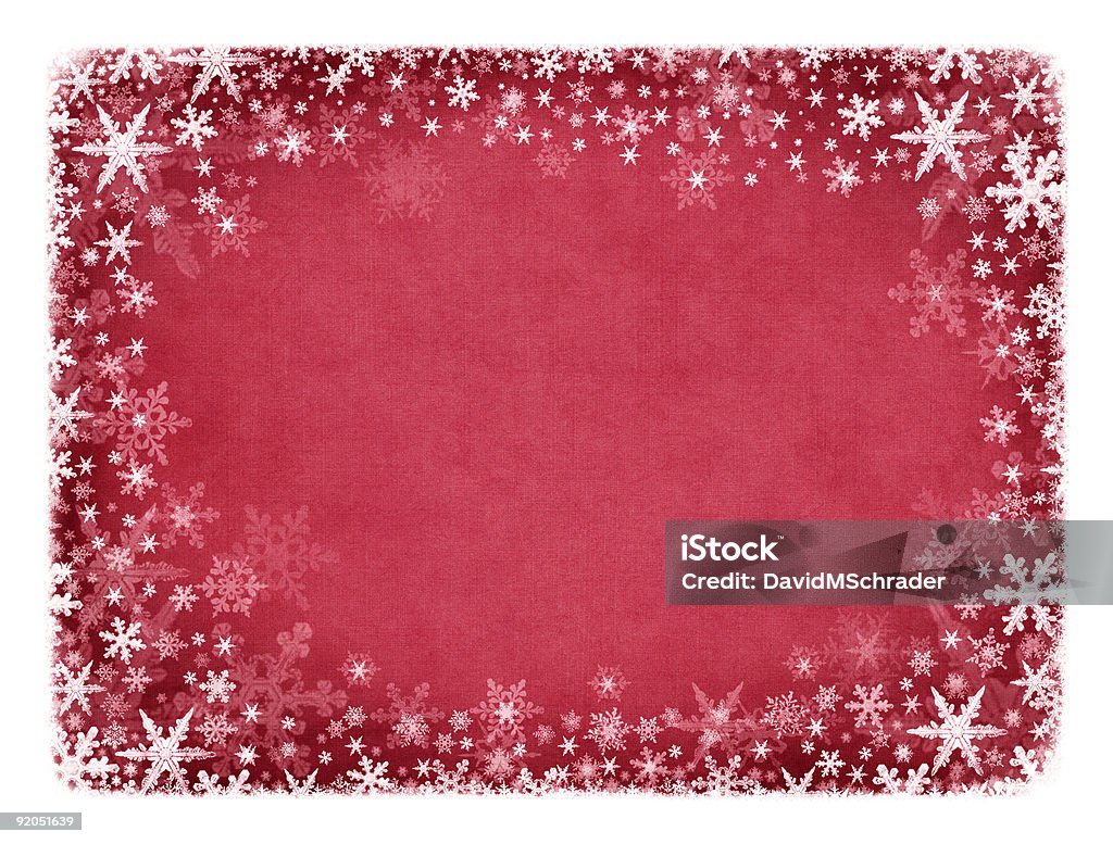 Śnieg na czerwony tekstury - Zbiór ilustracji royalty-free (Bez ludzi)