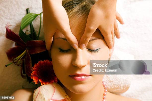 Head Massage Stock Photo - Download Image Now - Adult, Alternative Therapy, Beautiful Woman