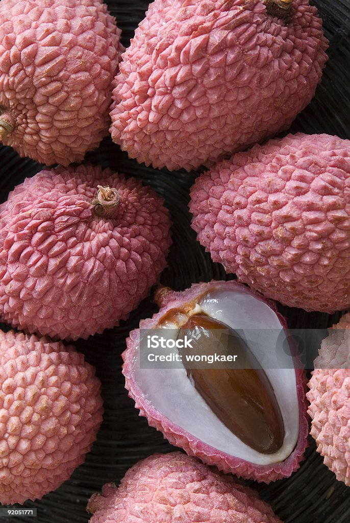 Lychees  Asia Stock Photo