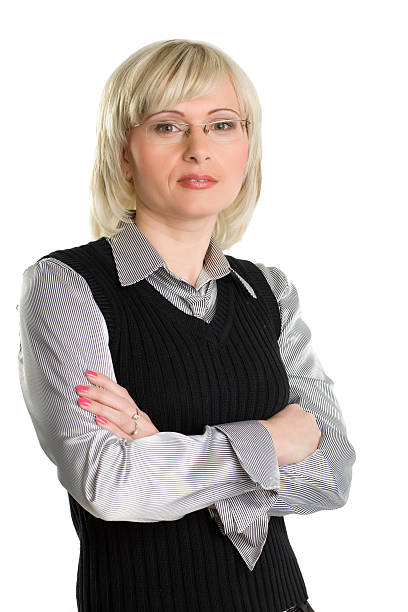 istock Businesswoman with glasses 92053602