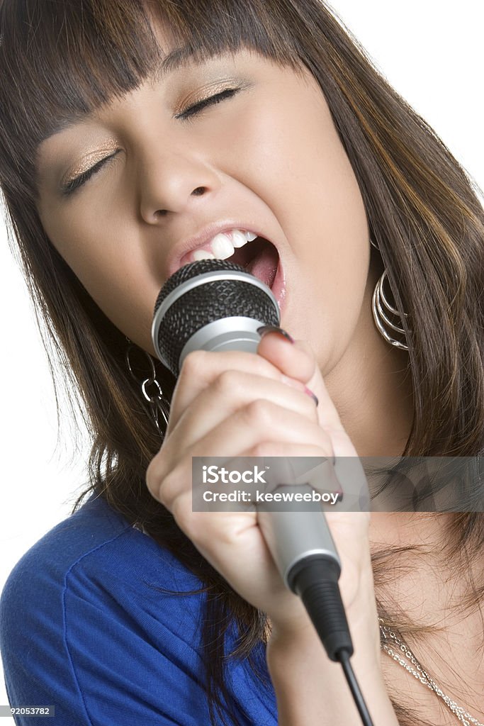 Asian music girl  Adult Stock Photo