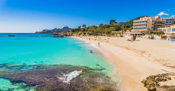 istock Majorca beach Son Moll in Cala Ratjada, beautiful seaside on Mallorca island, Spain 920539262
