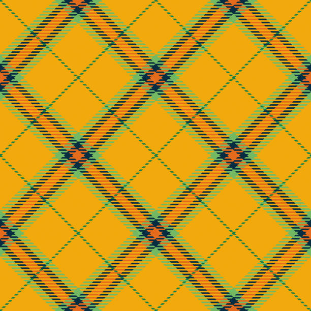 Modern Plaid Color Design Fabric Material - seamless high resolution and quality pattern tile for design and 3D as background or texture for objects.