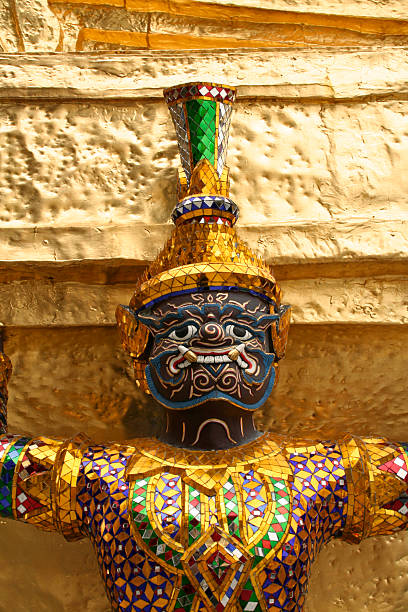 istock golden guard bangkok grand palace 92054394